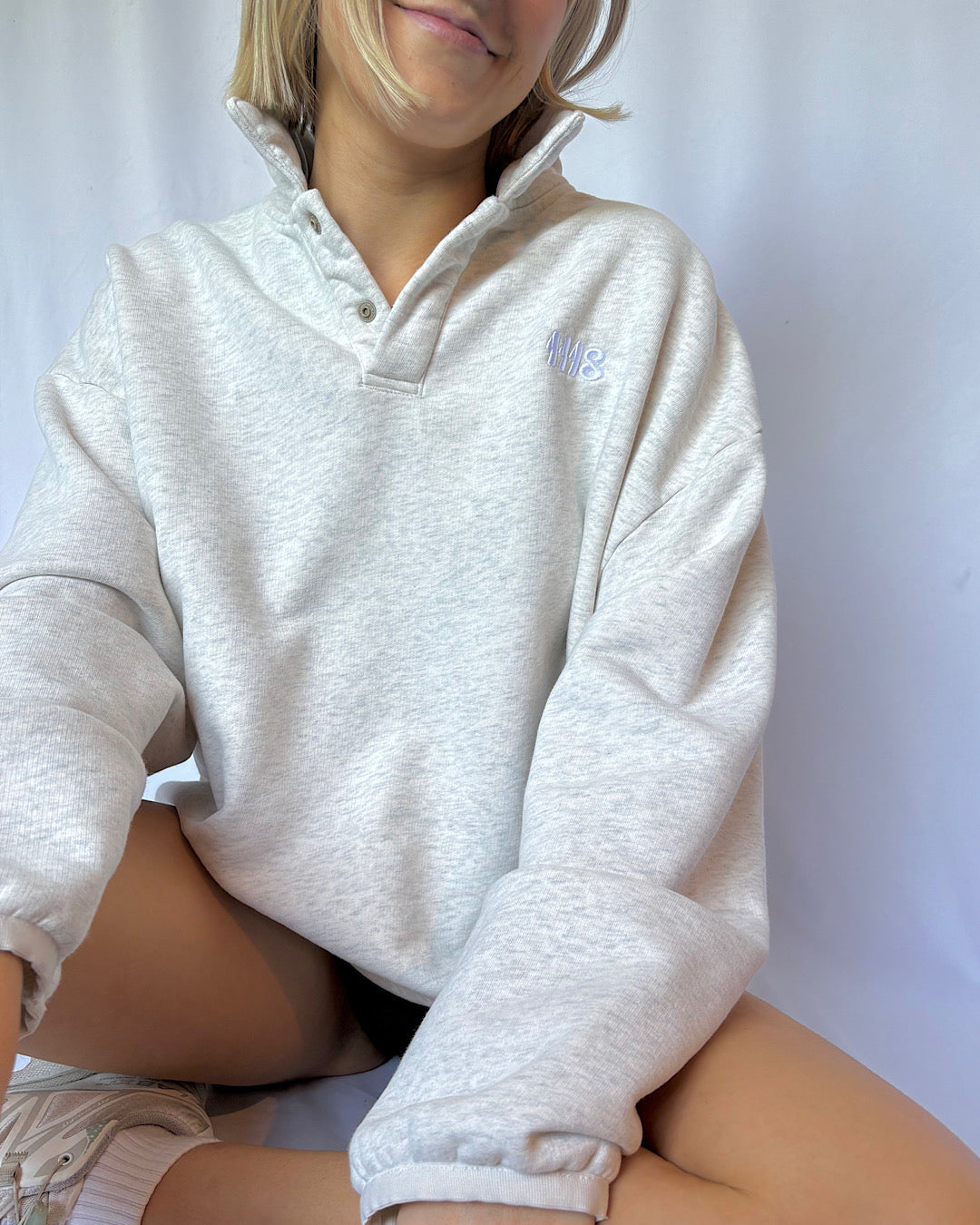 The Coastal Collared Sweatshirt