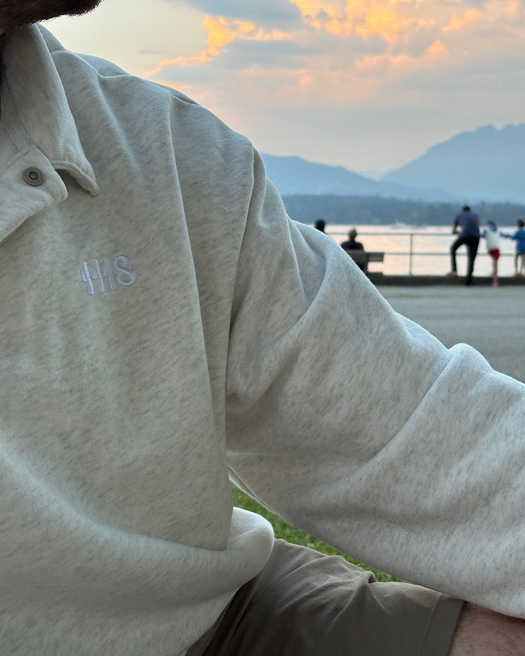 The Coastal Collared Sweatshirt