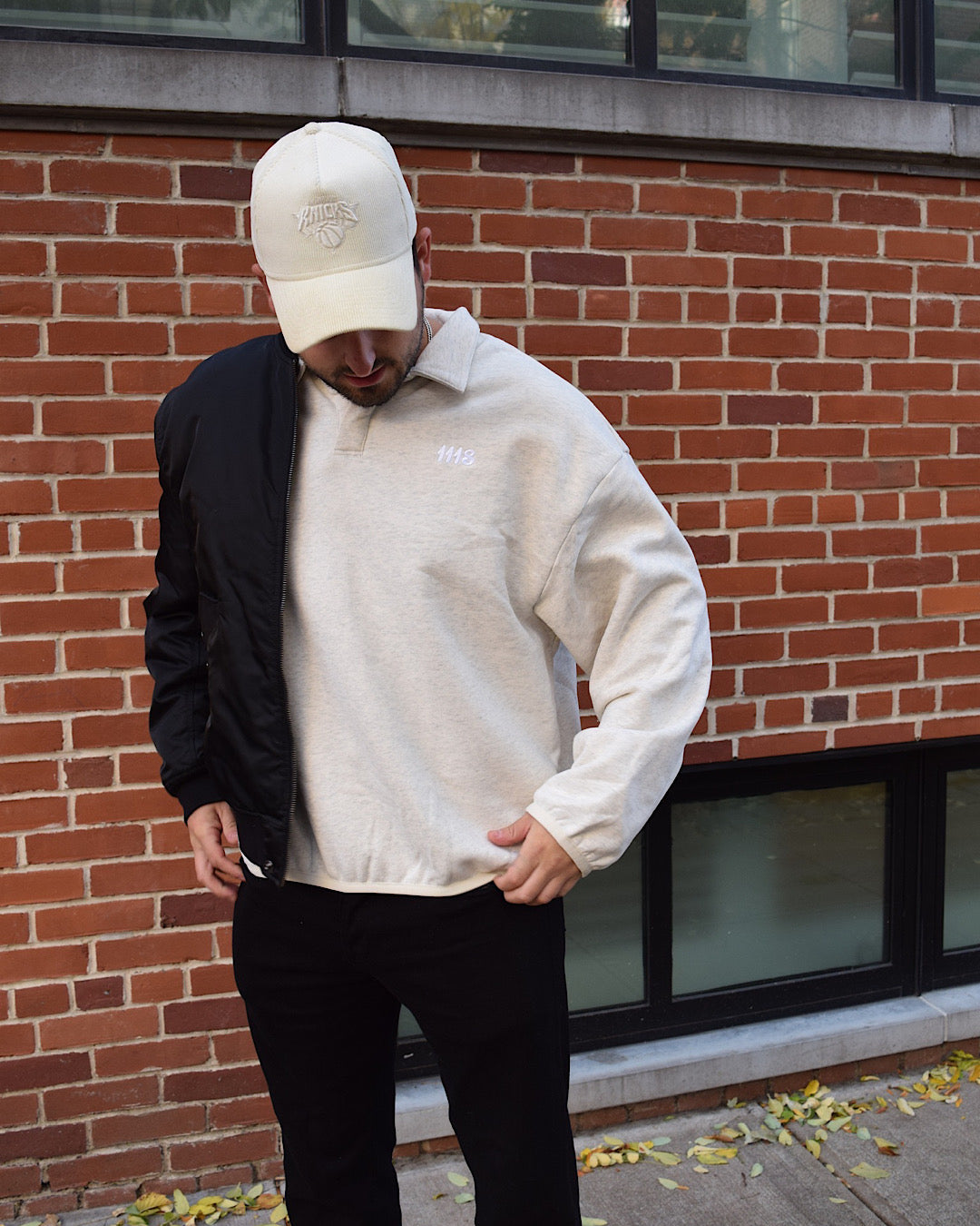 The Coastal Collared Sweatshirt